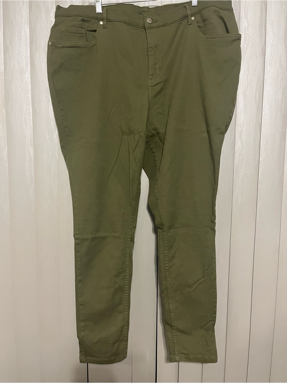 VENUS Olive skinny jeans